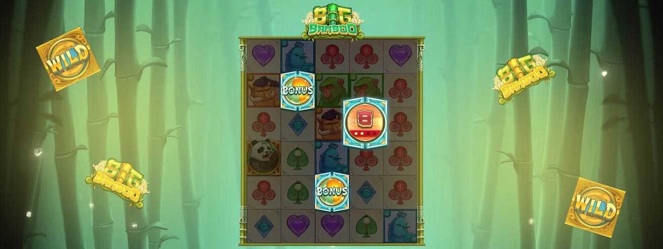 Big Bamboo Free Spins-functie.