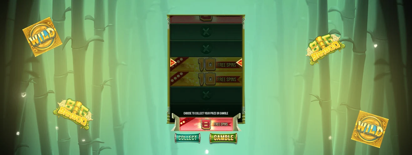 Big Bamboo Slot gokfunctie.